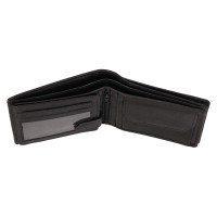 PÁNSKÁ KOŽENÁ PENĚŽENKA FERRARO ČERNÁ