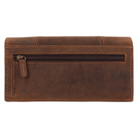 DÁMSKÁ KOŽENÁ PENĚŽENKA CELINA HNĚDÁ