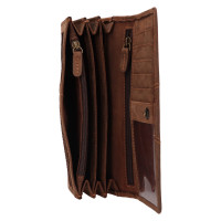 DÁMSKÁ KOŽENÁ PENĚŽENKA CELINA HNĚDÁ