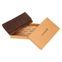 DÁMSKÁ KOŽENÁ PENĚŽENKA CELINA HNĚDÁ