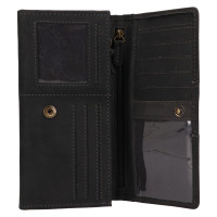 DÁMSKÁ KOŽENÁ PENĚŽENKA CELINA ČERNÁ