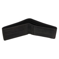 PÁNSKÁ KOŽENÁ PENĚŽENKA EAGLE MOTIV ČERNÁ