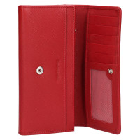 DÁMSKÁ KOŽENÁ PENĚŽENKA LIA ČERVENÁ