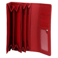 DÁMSKÁ KOŽENÁ PENĚŽENKA LIA ČERVENÁ