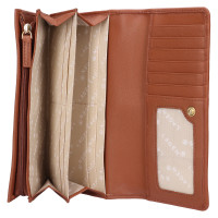 DÁMSKÁ KOŽENÁ PENĚŽENKA CAMILLE COGNAC