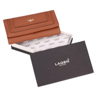 DÁMSKÁ KOŽENÁ PENĚŽENKA CAMILLE COGNAC