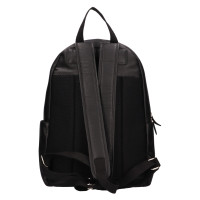 KOŽENÝ BATOH LOMBARDI ČERNÝ