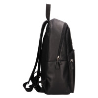 KOŽENÝ BATOH LOMBARDI ČERNÝ