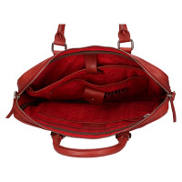 KOŽENÁ BUSINESS TAŠKA MIA ČERVENÁ