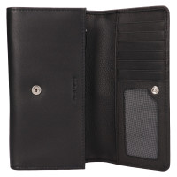 DÁMSKÁ KOŽENÁ PENĚŽENKA CAMILLE ČERNÁ