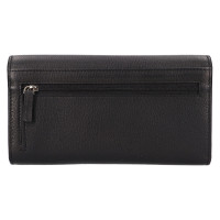 DÁMSKÁ KOŽENÁ PENĚŽENKA ROSALIE ČERNÁ