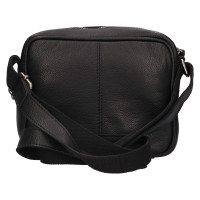 DÁMSKÁ KOŽENÁ KABELKA CLARA ČERNÁ