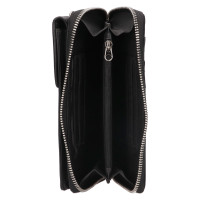 DÁMSKÁ KOŽENÁ PENĚŽENKA KABELKA NATALIA ČERNÁ