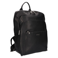 KOŽENÝ BATOH ALLEN ČERNÝ