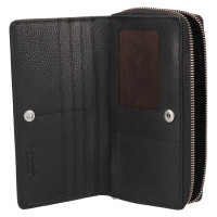 DÁMSKÁ KOŽENÁ PENĚŽENKA ANIA ČERNÁ