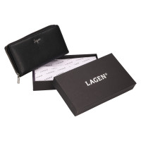 DÁMSKÁ KOŽENÁ PENĚŽENKA ANIA ČERNÁ