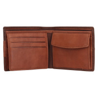 Pánská peněženka kožená 15195 hněda/rezavá brn/tan 