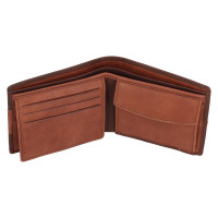Pánská peněženka kožená 15195 hněda/rezavá brn/tan 