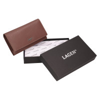 DÁMSKÁ KOŽENÁ PENĚŽENKA ADRIANA HNĚDÁ