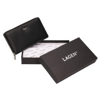 DÁMSKÁ KOŽENÁ PENĚŽENKA RUMI ČERNÁ