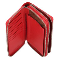 DÁMSKÁ KOŽENÁ PENĚŽENKA MARLENE ČERVENÁ