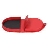 KOŽENÝ MINCOVNÍK FISCHER ČERVENÁ