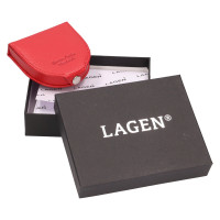 KOŽENÝ MINCOVNÍK FISCHER ČERVENÁ