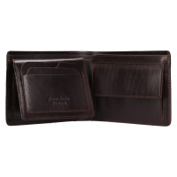 PÁNSKÁ KOŽENÁ PENĚŽENKA GRAY HNĚDÁ