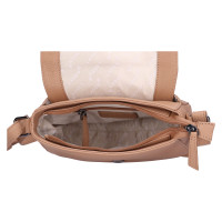 DÁMSKÁ KOŽENÁ KABELKA BELL BÉŽOVÁ