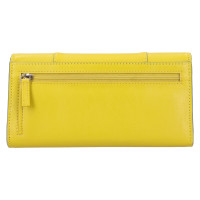 DÁMSKÁ KOŽENÁ PENĚŽENKA AIDA ŽLUTÁ
