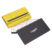 DÁMSKÁ KOŽENÁ PENĚŽENKA AIDA ŽLUTÁ