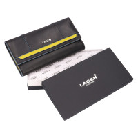 DÁMSKÁ KOŽENÁ PENĚŽENKA AIDA ČERNÁ