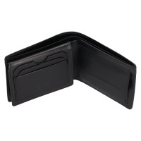 PÁNSKÁ KOŽENÁ PENĚŽENKA GRAY ČERNÁ