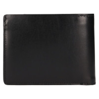 PÁNSKÁ KOŽENÁ PENĚŽENKA GRAY ČERNÁ