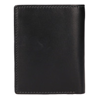 PÁNSKÁ KOŽENÁ PENĚŽENKA LUCIANO ČERNÁ