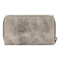 DÁMSKÁ KOŽENÁ PENĚŽENKA ELOISE ŠEDÁ