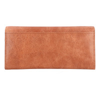 DÁMSKÁ KOŽENÁ PENĚŽENKA SILVIA HNĚDÁ