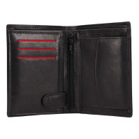 PÁNSKÁ KOŽENÁ PENĚŽENKA ORLANDO ČERNÁ