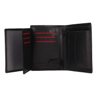 PÁNSKÁ KOŽENÁ PENĚŽENKA ORLANDO ČERNÁ