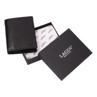 PÁNSKÁ KOŽENÁ PENĚŽENKA ORLANDO ČERNÁ