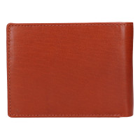 PÁNSKÁ KOŽENÁ PENĚŽENKA NICOLAS COGNAC