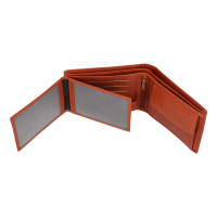 PÁNSKÁ KOŽENÁ PENĚŽENKA NICOLAS COGNAC