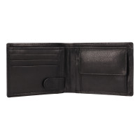 PÁNSKÁ KOŽENÁ PENĚŽENKA MARCEL ČERNÁ