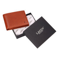 PÁNSKÁ KOŽENÁ PENĚŽENKA MARCEL COGNAC