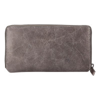 DÁMSKÁ KOŽENÁ PENĚŽENKA ROXANA ŠEDÁ