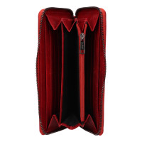 DÁMSKÁ KOŽENÁ PENĚŽENKA ROXANA ČERVENÁ