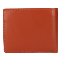 PÁNSKÁ KOŽENÁ PENĚŽENKA SANDERS COGNAC