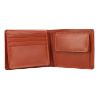 PÁNSKÁ KOŽENÁ PENĚŽENKA SANDERS COGNAC