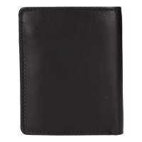 PÁNSKÁ KOŽENÁ PENĚŽENKA LEVI ČERNÁ