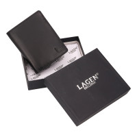 PÁNSKÁ KOŽENÁ PENĚŽENKA LEVI ČERNÁ